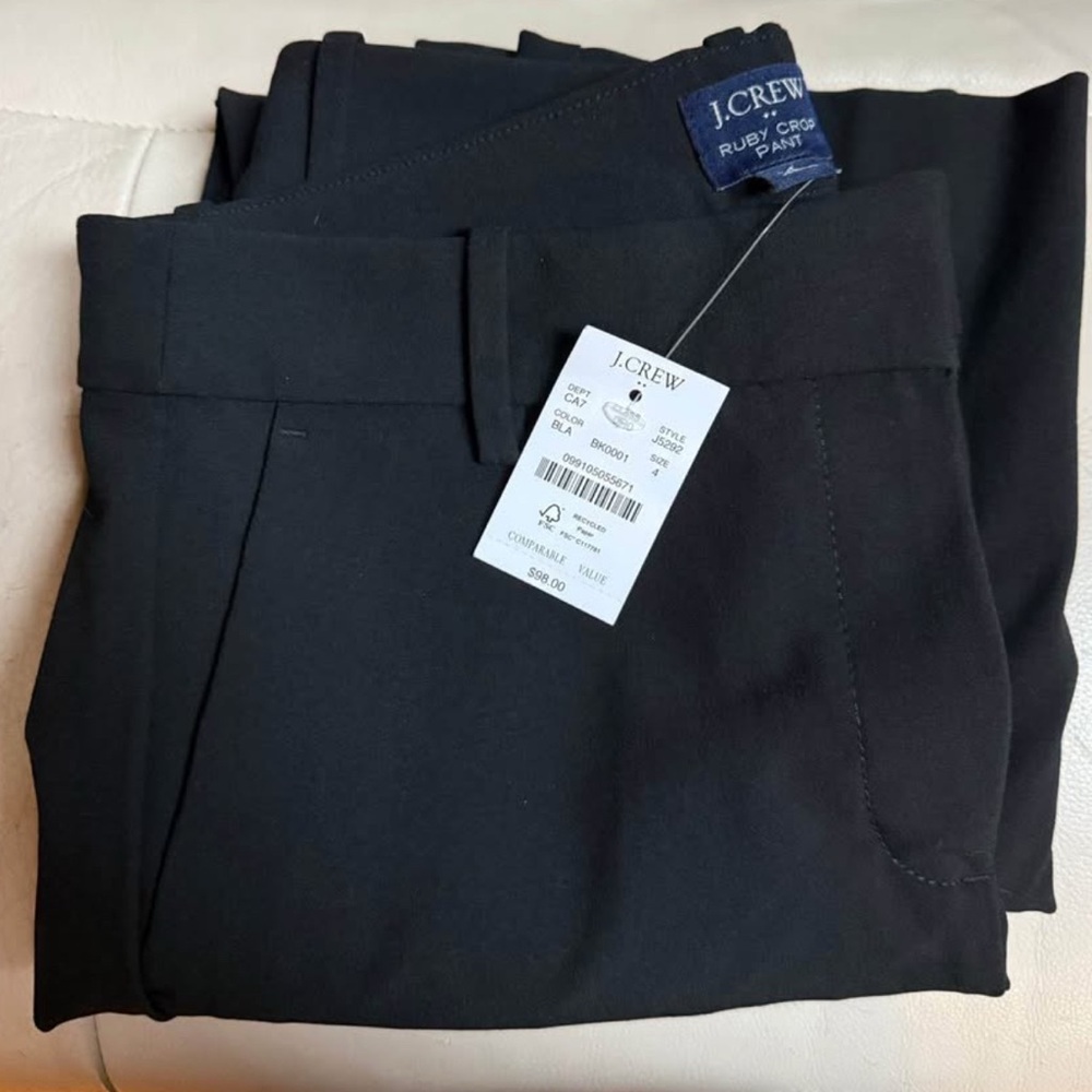 J. Crew Men's Charcoal Dress Pants